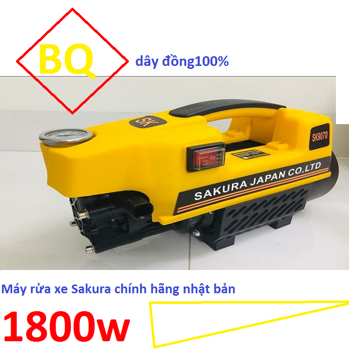 máy rửa xe Sakura
