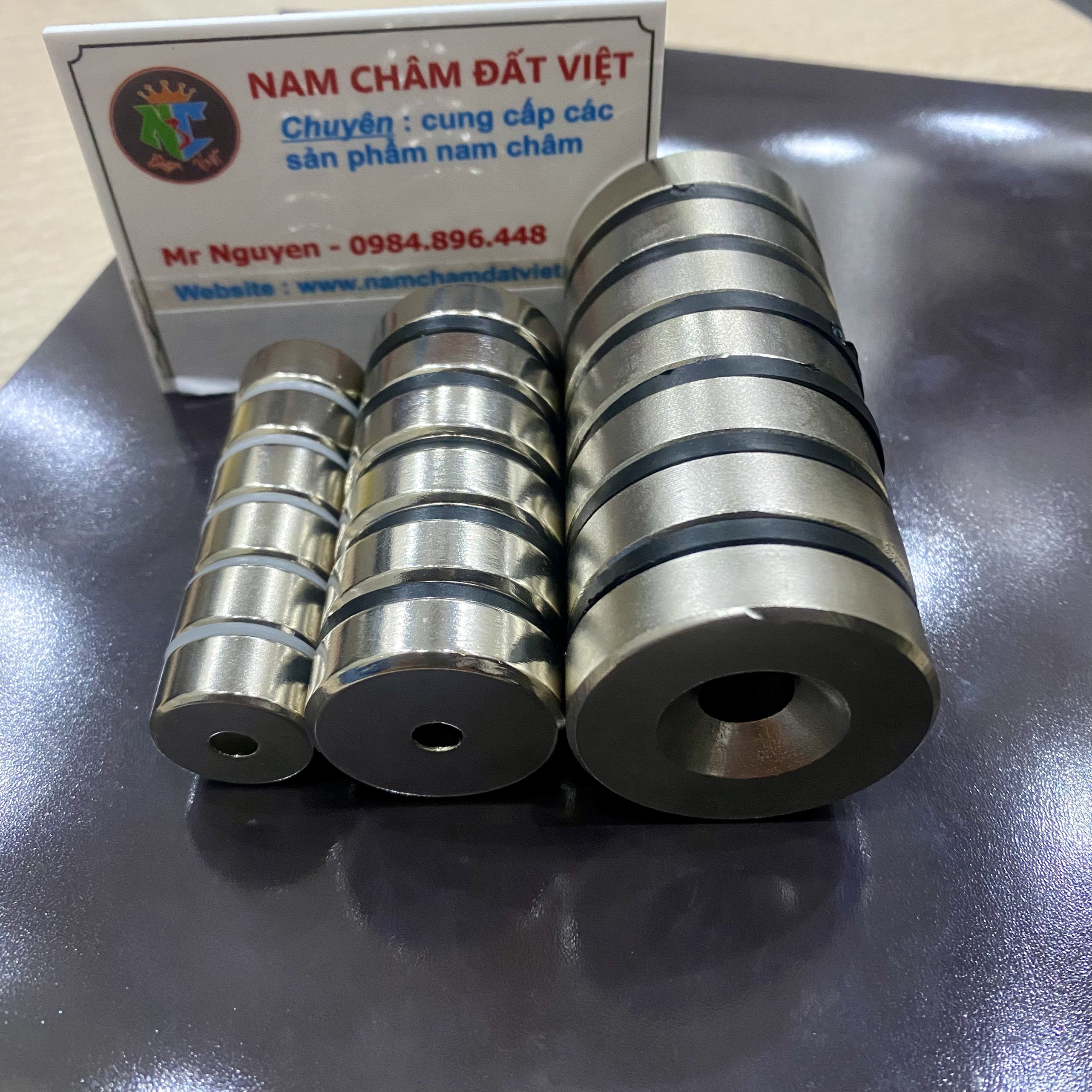 Nam châm tròn có lỗ hút siêu mạnh