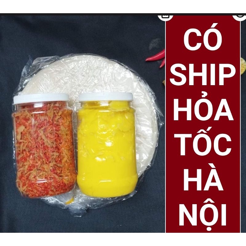 Set 1.2kg bánh tráng phơi sương bơ muối hành phi
