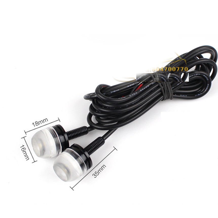 cặp led dermi xi nhan eagle eyes 12V
