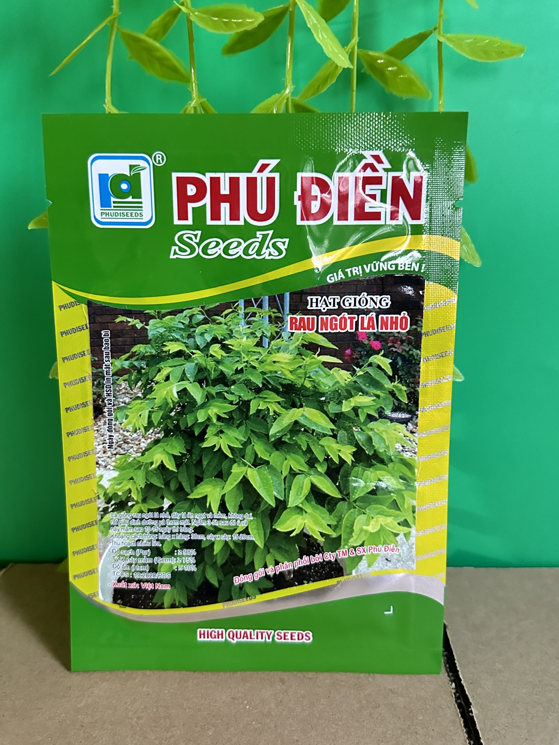 Hạt giống rau ngót lá nhỏ