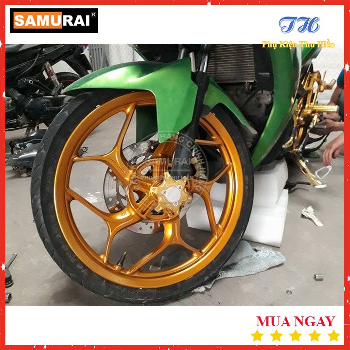 [HCM]Sơn Xịt Samurai Màu Vàng Honda - Mã 1102