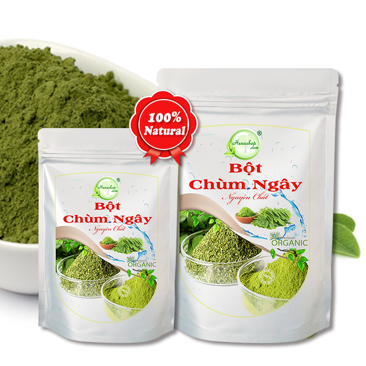 Bột Chùm Ngây da trắng sáng, làm mờ thâm 100gr - Henashop