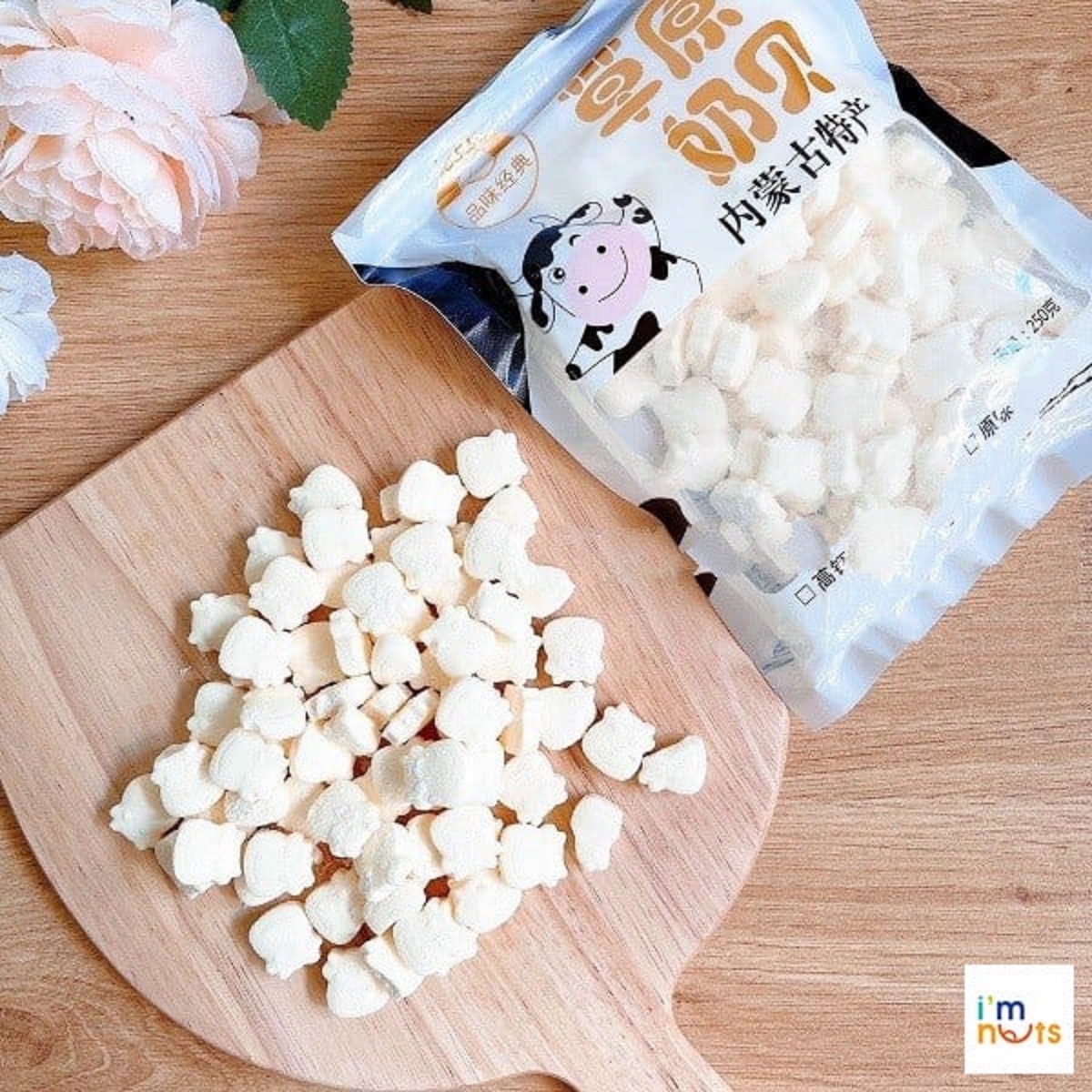 KẸO SỮA BÒ NON VIÊN NÉN NỘI MÔNG CỔ 250G