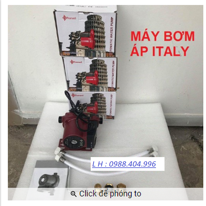 máy bơm tăng áp ITALYA