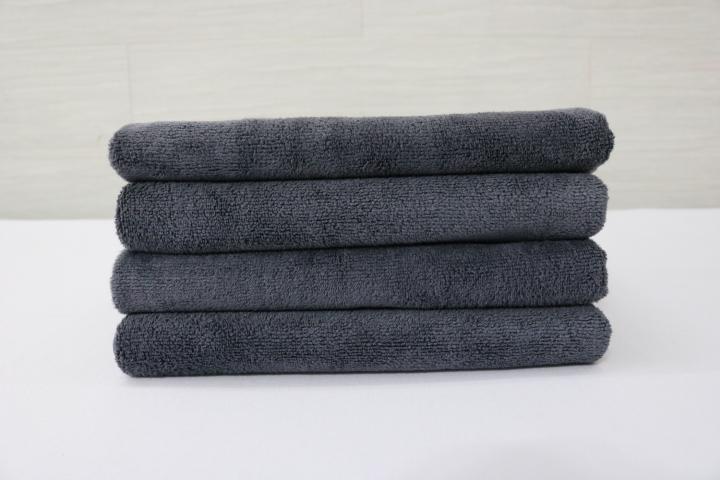 Combo 5 Khăn Mặt, Khăn Quấn Tóc Spa Microfiber Nam Phong Màu Xám 35*75cm