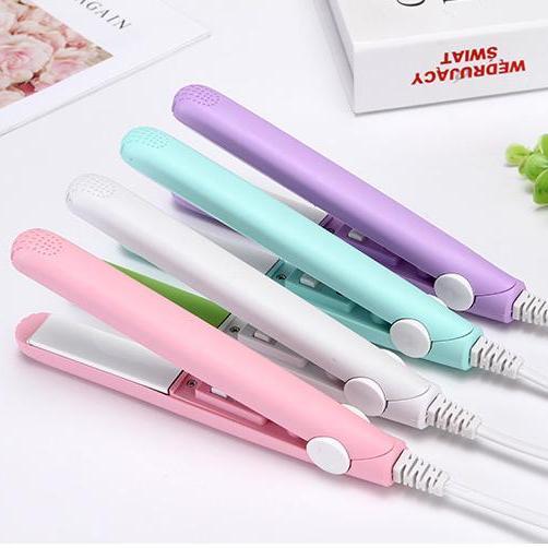 MÁY KẸP DUỖI TÓC MINI DỄ THƯƠNG 6136 NHIỀU MÀU_Máy kẹp tóc Máy duỗi tóc Duỗi tóc thẳng Máy uốn thẳng tóc