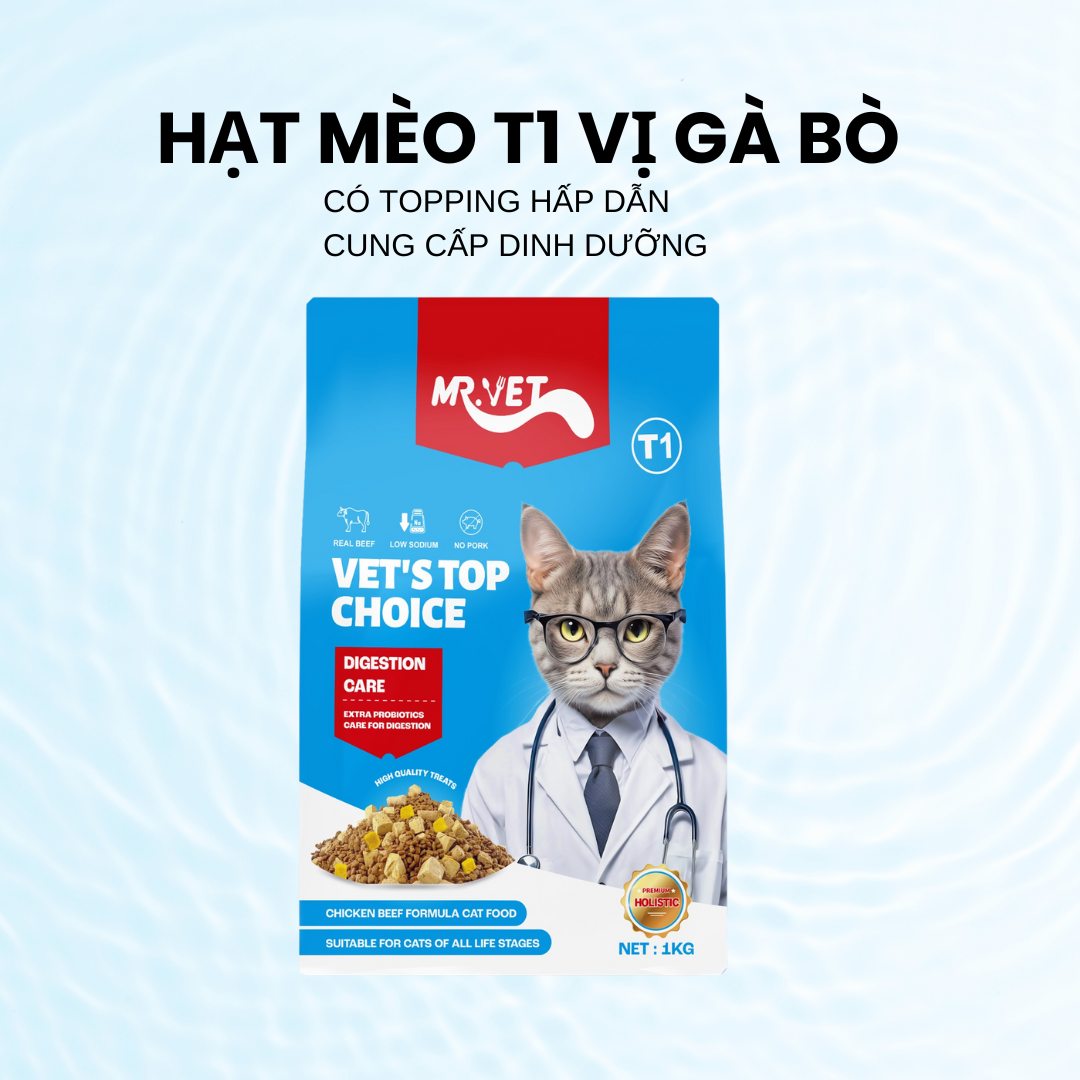 (1KG) THỨC ĂN HẠT TODAY'S DINNER CHO MÈO MỌI LỨA TUỔI