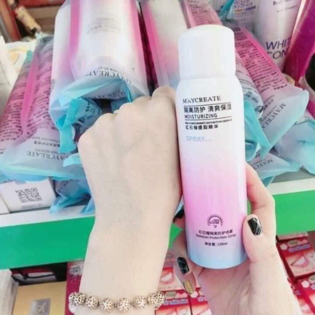 Xịt chống nắng phun sương cao cấp M'aycreate SPF35 (150ml)