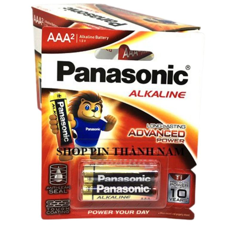 Pin AAA Panasonic đũa kiềm thay khiển điều hoà , tivi