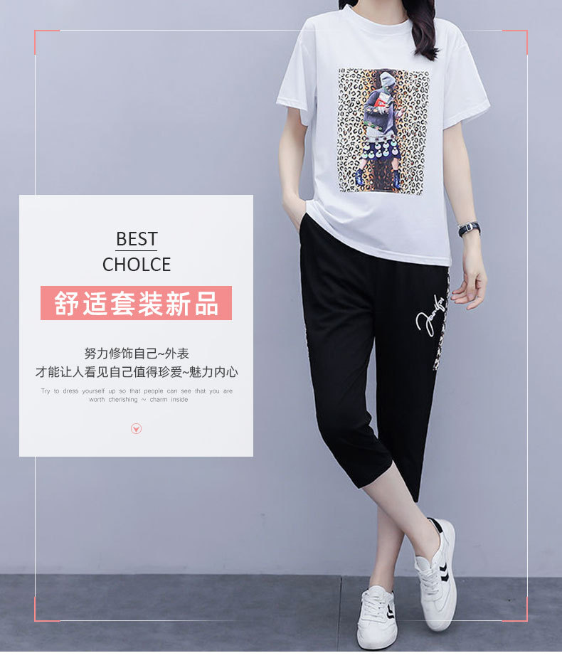 Set Bộ Quần Lửng Áo Phông Thời Trang