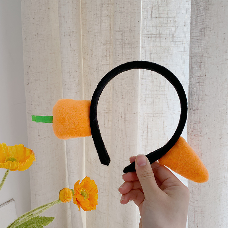 Băng Đô bờm Cài Tóc hình Cá mập, băng đô bờm Cà Rốt Dễ Thương Bờm Tóc Rửa Mặt hottrend