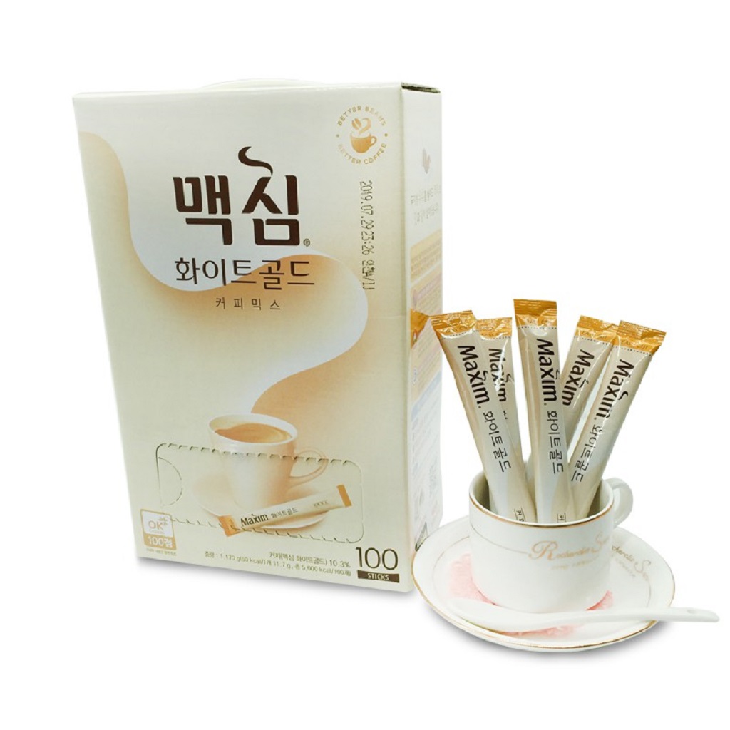 CÀ PHÊ MAXIM HÀN QUỐC WHITE GOLD MIX