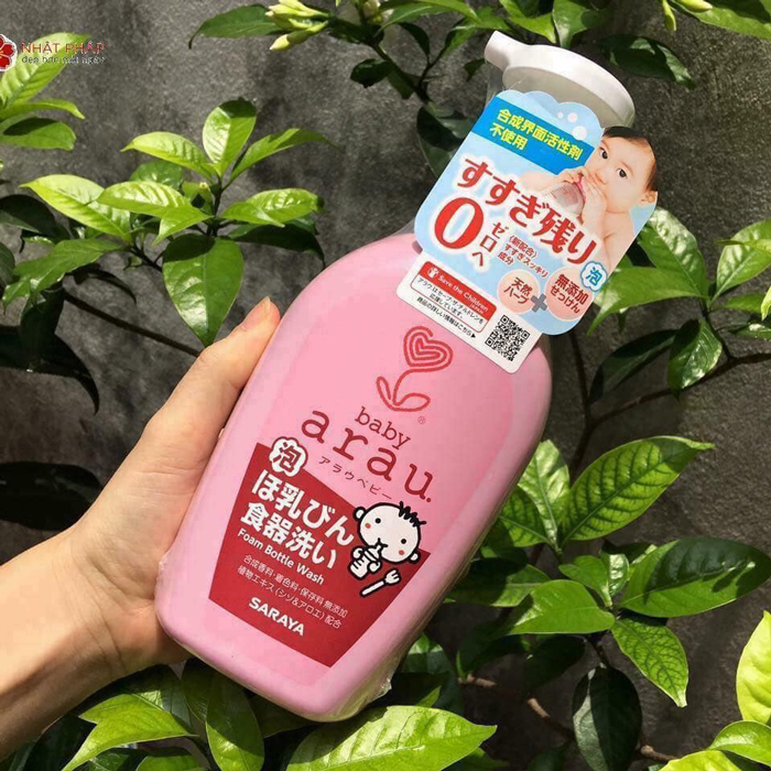 Nước Rửa Bình Arau Baby Cho Bé