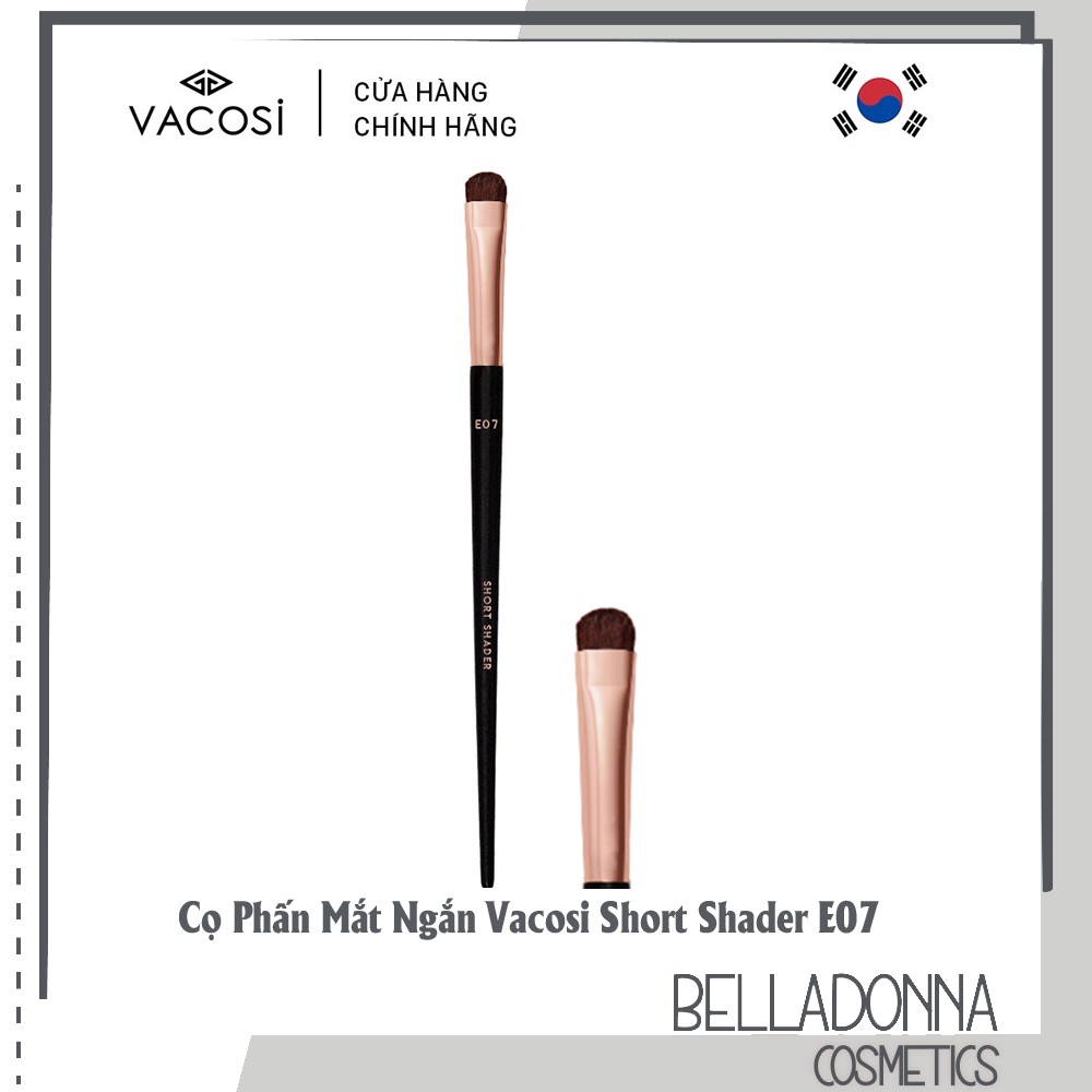 Cọ đánh phấn mắt đầu ngắn Pro Vacosi Makeup House E-07