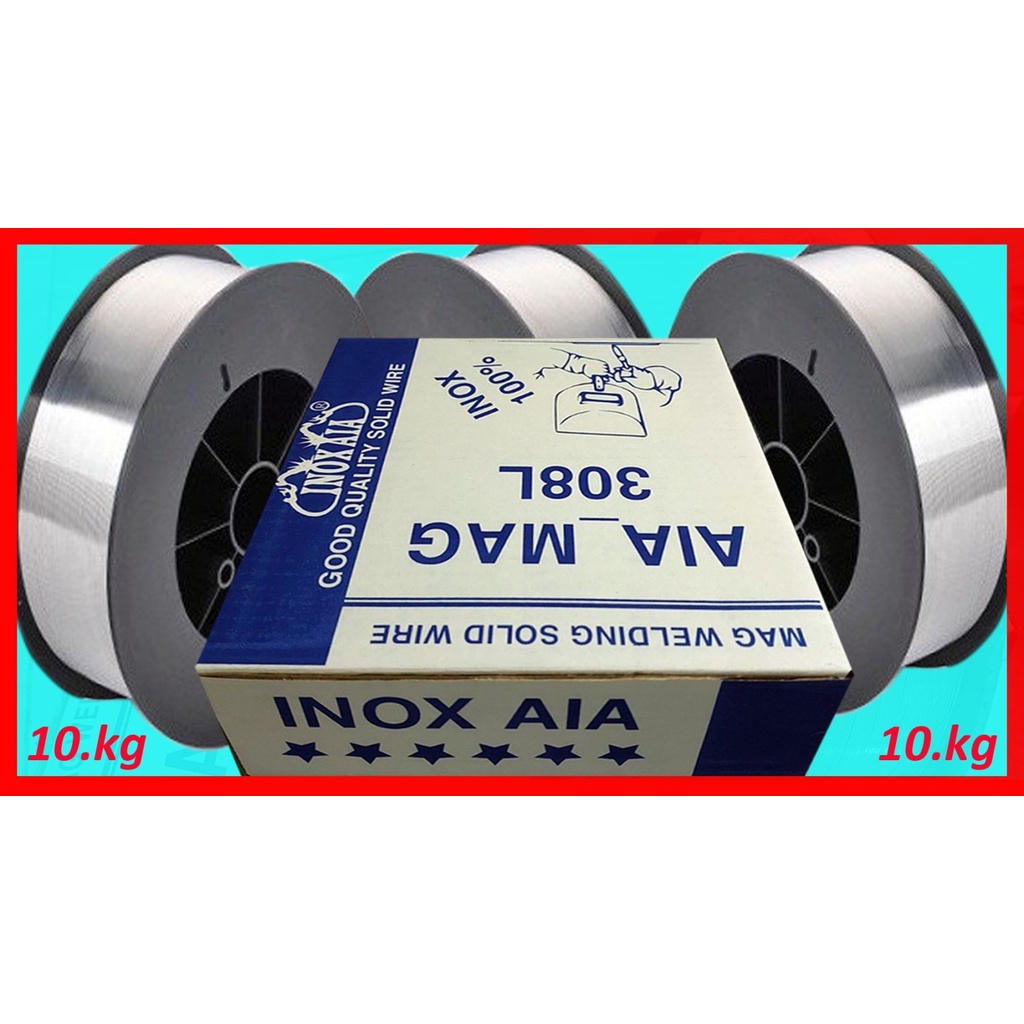 Cuộn dây hàn inox 1kg, dây có thuốc và dây không thuốc