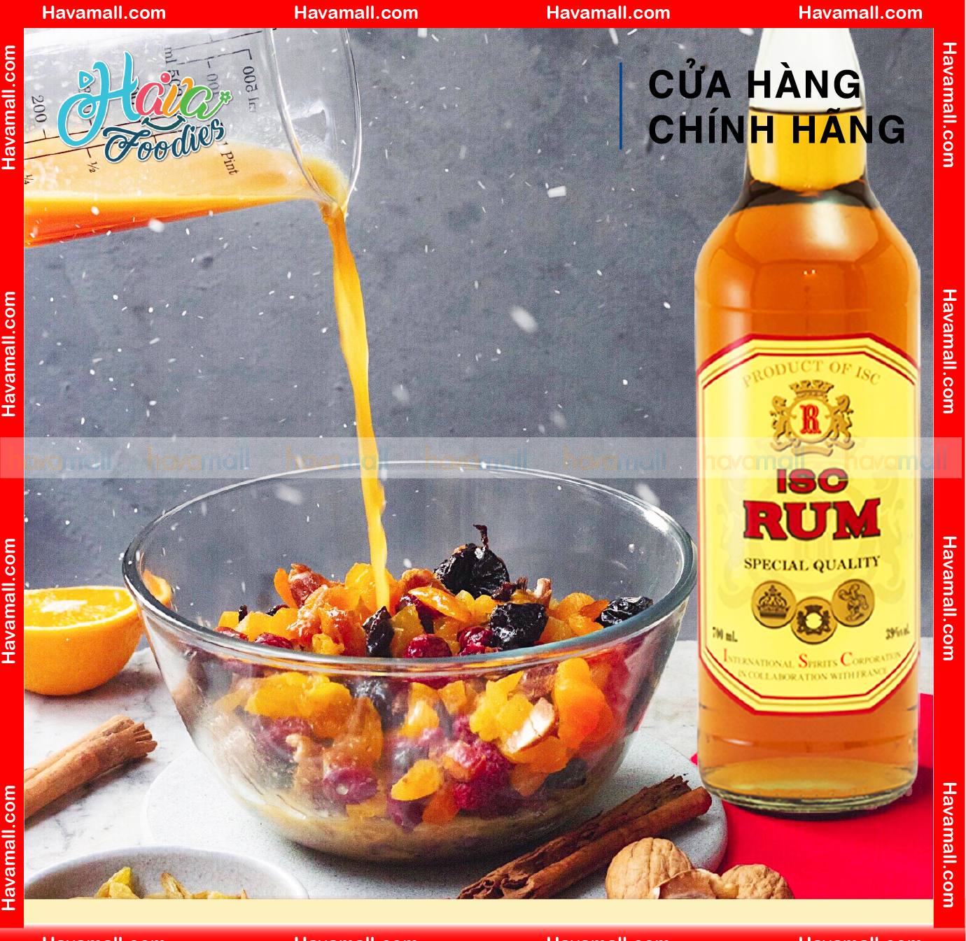 Rum ISC – Nguyên Liệu Làm Bánh, Pha Chế - Rum Rayner