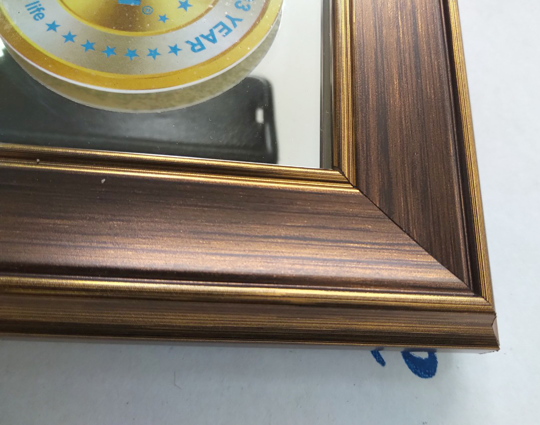 [HCM]Gương soi Kibath vân gỗ đậm KB128 KT 45x60cm