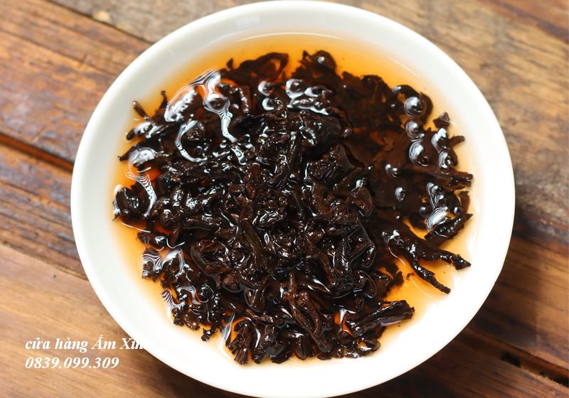 Bánh trà phổ nhĩ chín Vân Nam (Bánh 357 gram, năm 2018)
