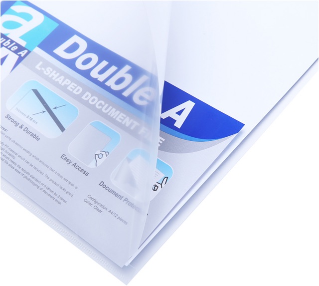 File hở 2 cạnh Double A E355 (Tập 12 chiếc)