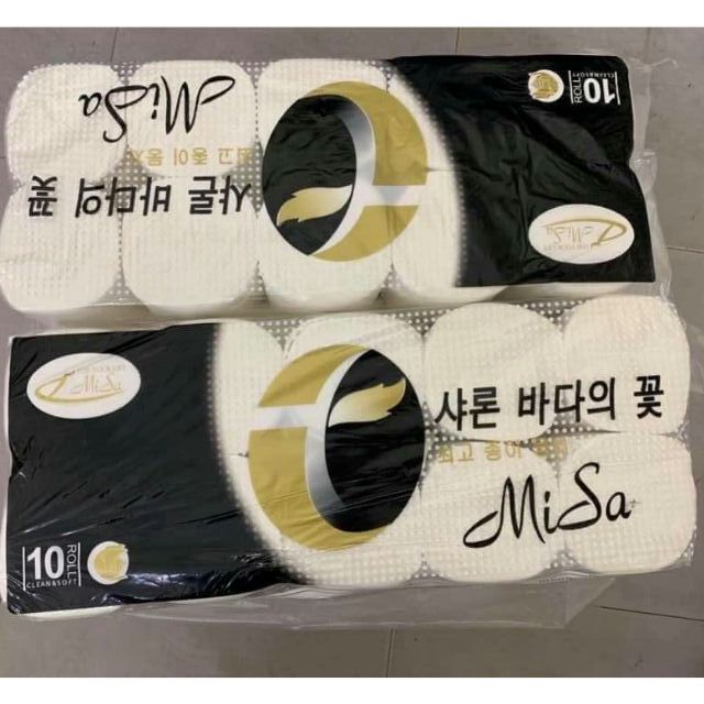 Giấy cuộn vệ sinh Hàn Quốc (10 cuộn)
