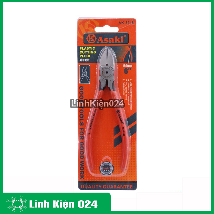 Kìm cắt Asaki AK-8148 6 Inch 160mm