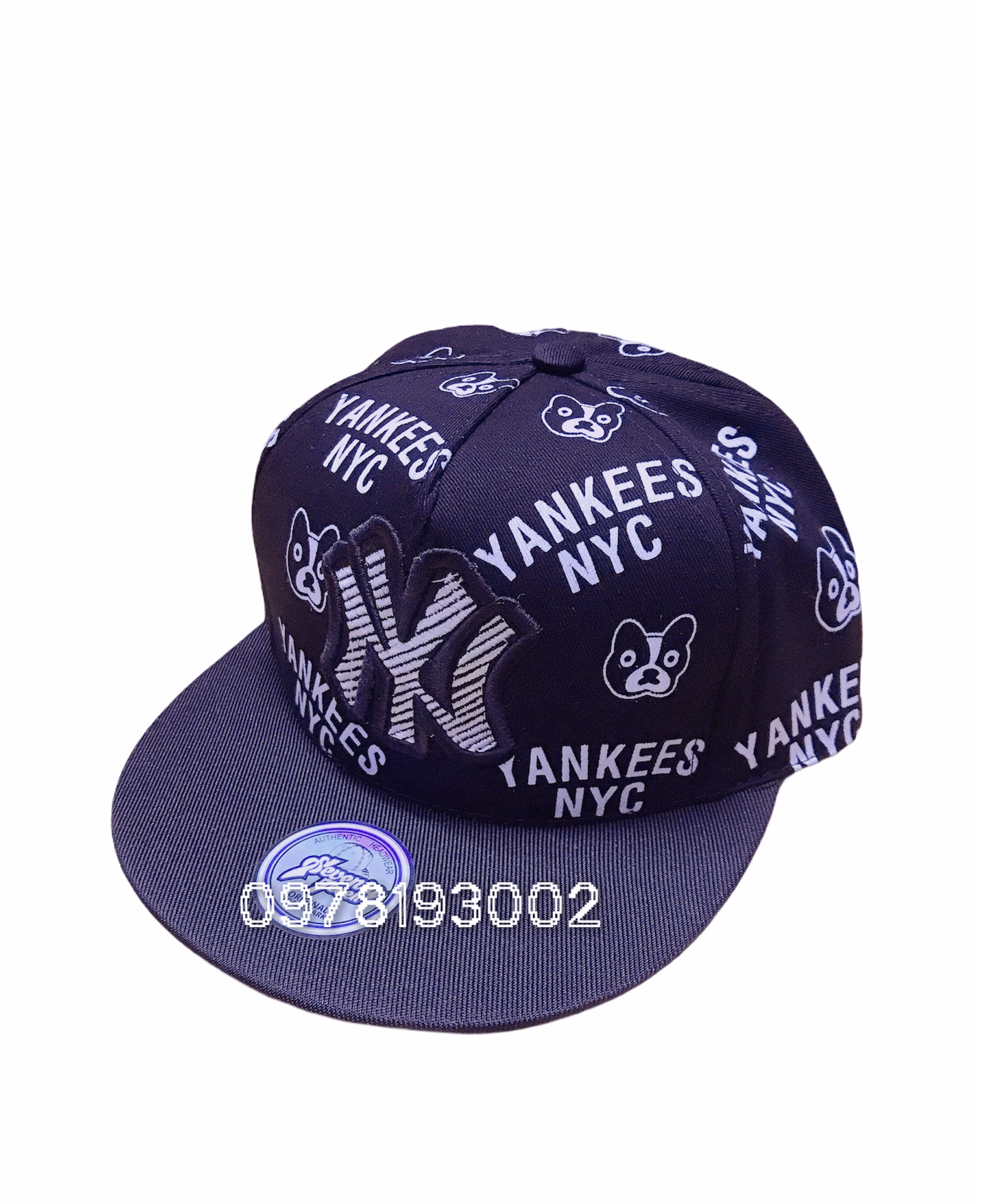 NÓN KÊT HIPHOP NY CHÓ CÁ TÍNH BÉ TRAI (NHIỀU MÀU)