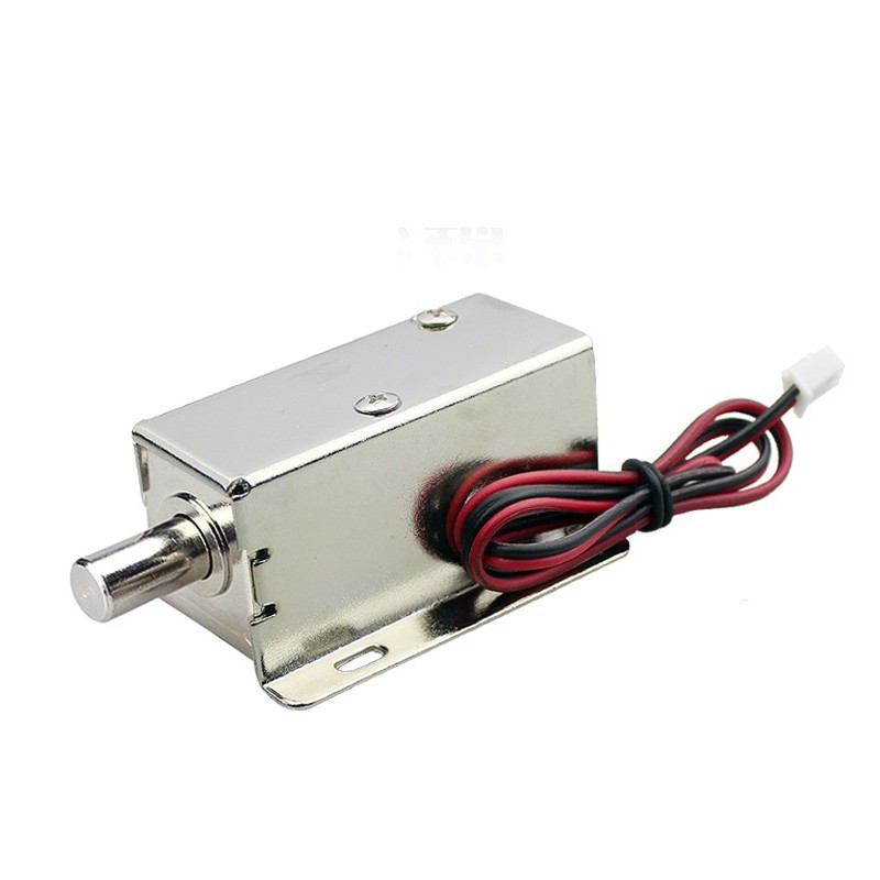 Chốt Điện 12V LY-01 (Nam Châm Điện, Chốt Khóa Cửa, chốt điện từ)
