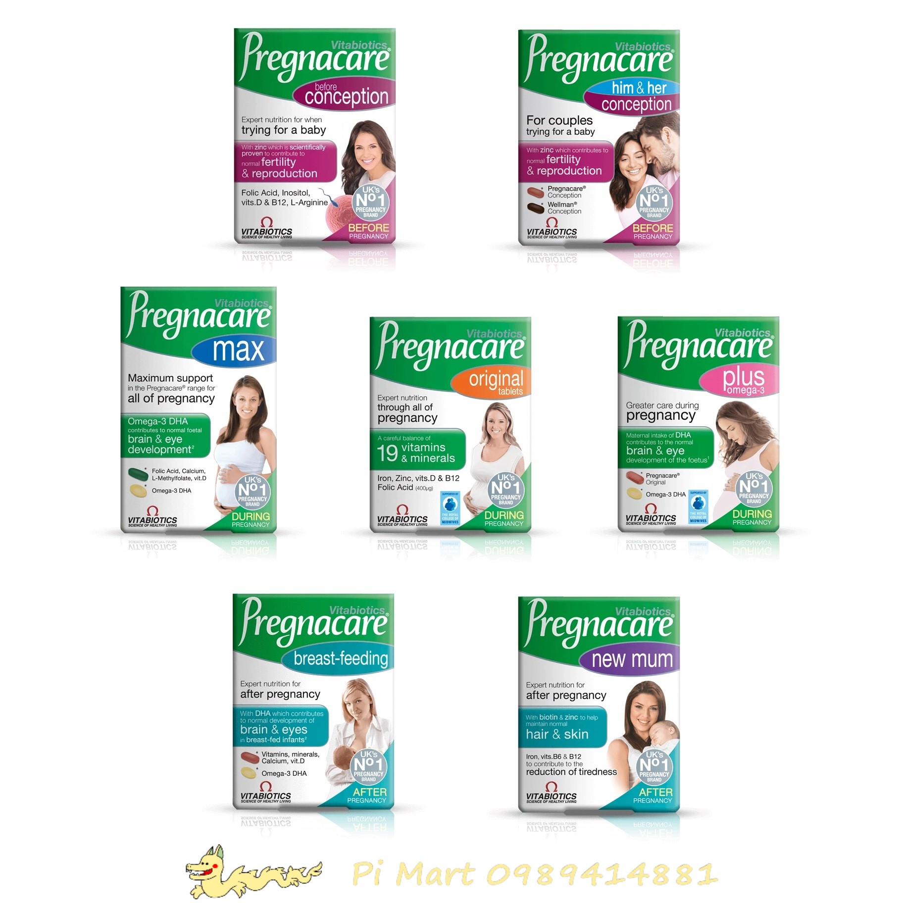 Vitamin bầu Pregnacare Max 84 viên