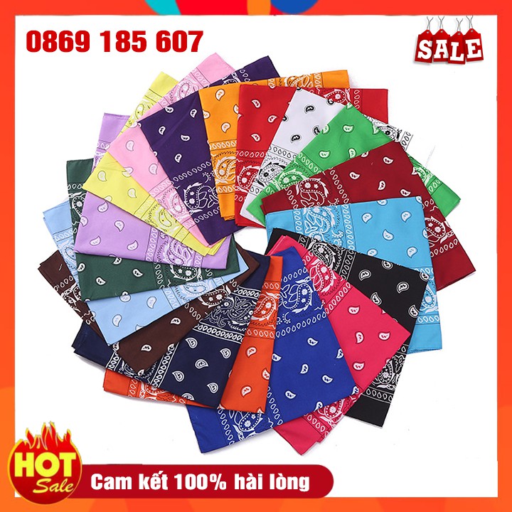Khăn BANDANA Đa Năng Nhiều Màu Sắc Lựa Chọn