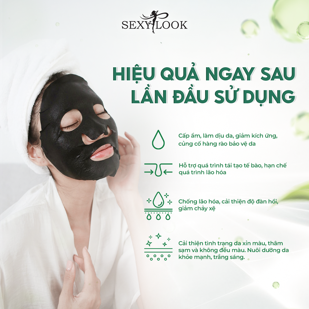 Mặt Nạ Đen Dưỡng Trắng Chuyên Sâu (28ml/miếng lẻ)