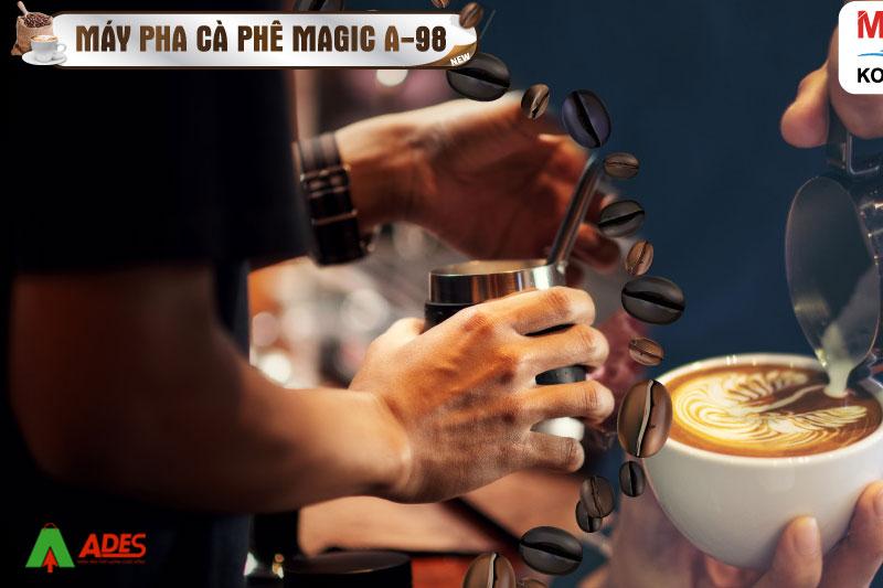 Máy pha cà phê MAGIC KOREA A89 công suất 800w Hàn Quốc bảo hành 12 tháng