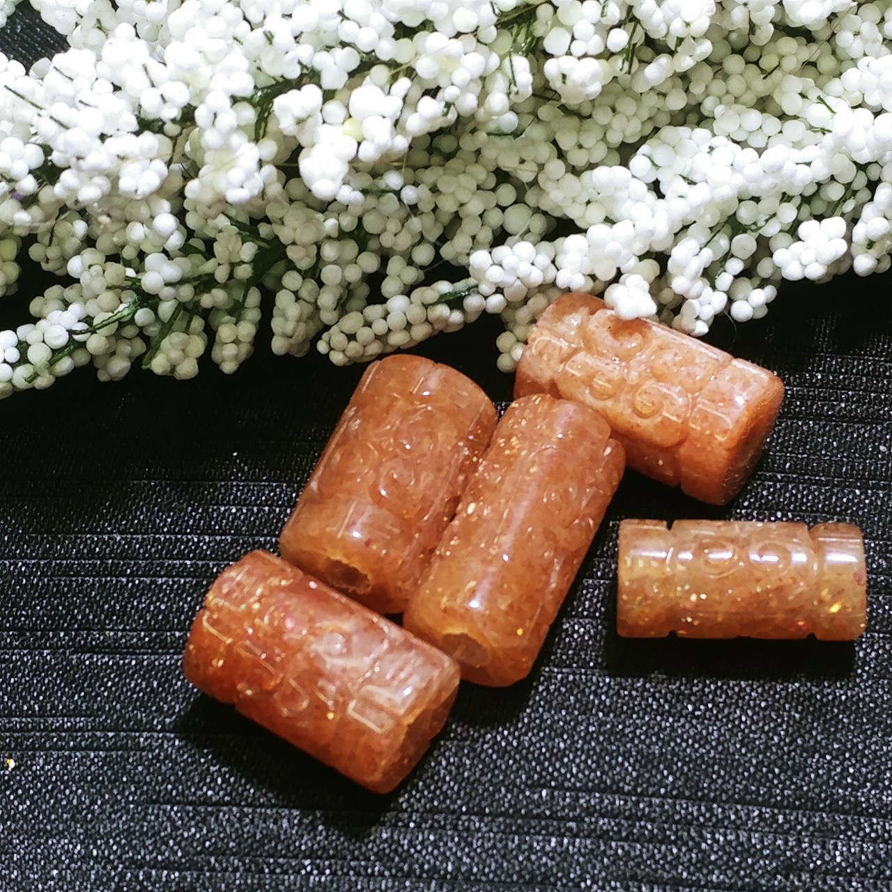 VÒNG TAY LU THỐNG SUNSTONE KHẮC NHƯ Ý