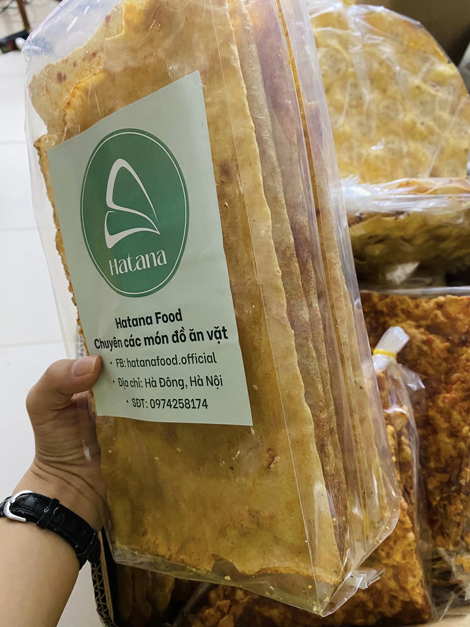Bánh Tráng Mắm Ruốc Đà Lạt (5 cái/bịch)