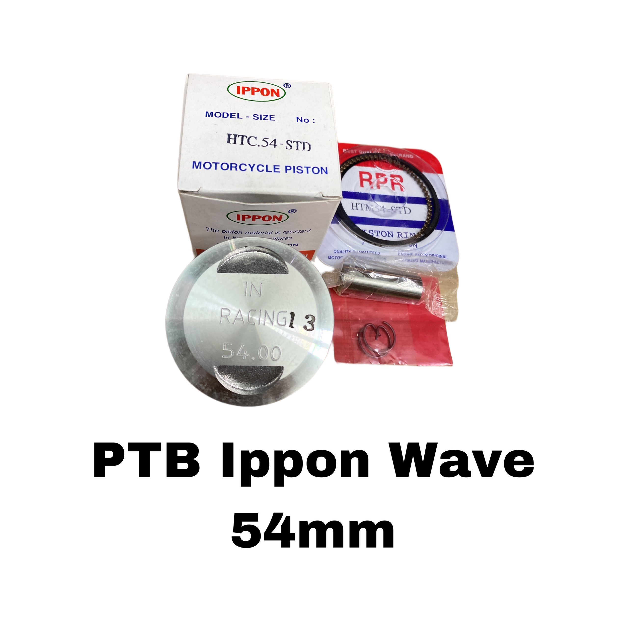 Piston bạc Ippon gắn Wave 54mm