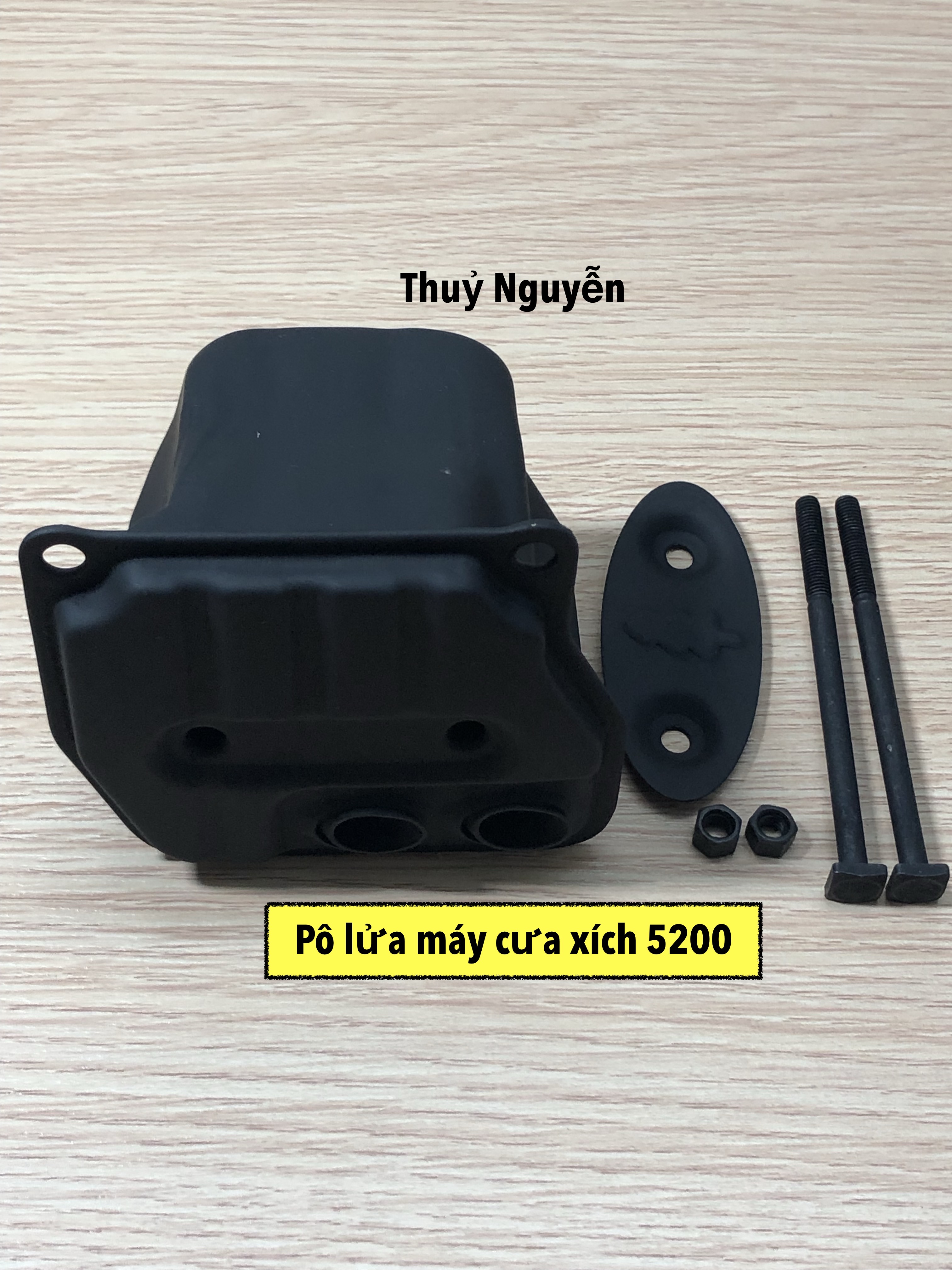 Pô lửa (xả)/bô lửa máy cưa xích 2500/ 5200/ 381/ 365