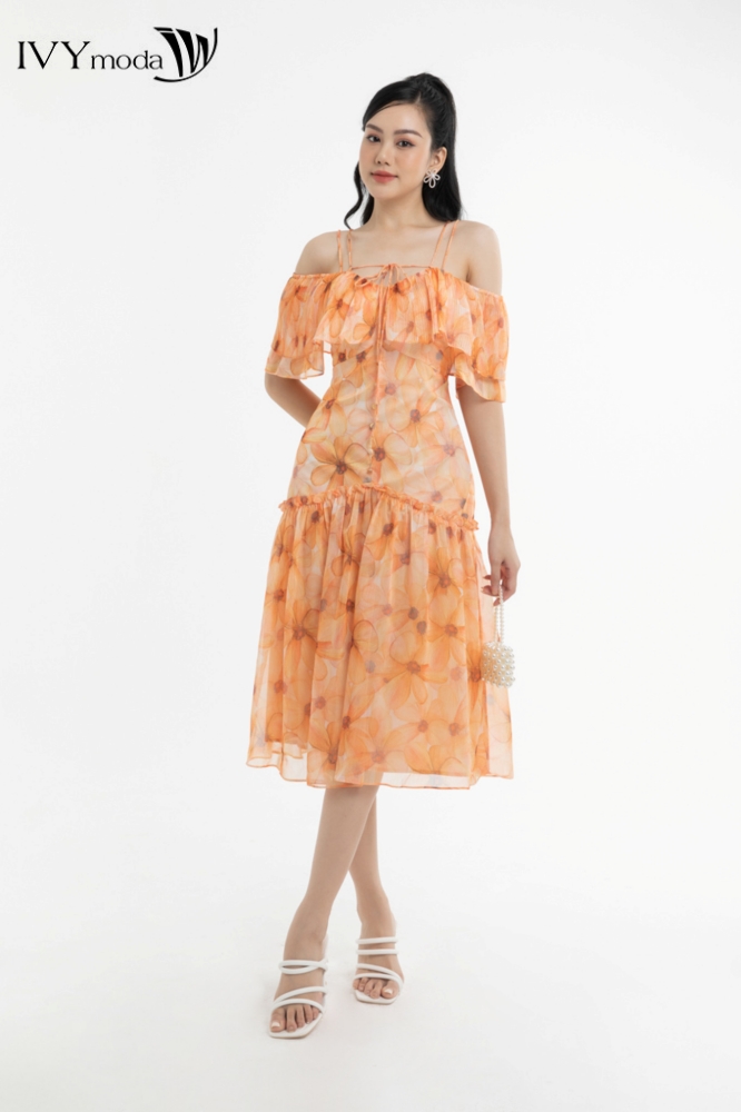 Đầm voan đuôi cá IVY moda MS 48T0211
