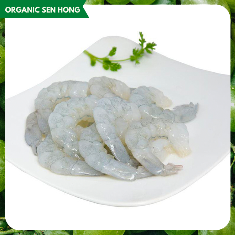 Tôm thẻ thịt sinh thái size 41/50 250gr