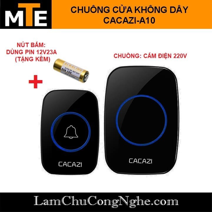 [HCM]Chuông cửa không dây Cacazi