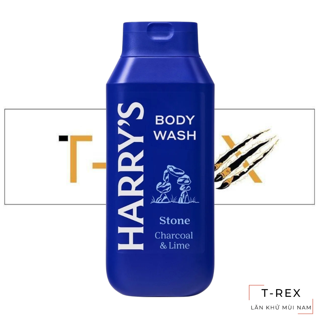 Harry's Stone Shower Gel (an Invigorating Scent of Minerals and Citrus) 473ml
