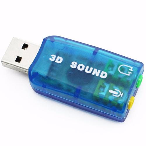 [HCM]USB ra sound 2.0 3D. USB ra âm thanh. Giúp cho PC Laptop không có cổng âm thanh. Vi Tính Quốc Duy
