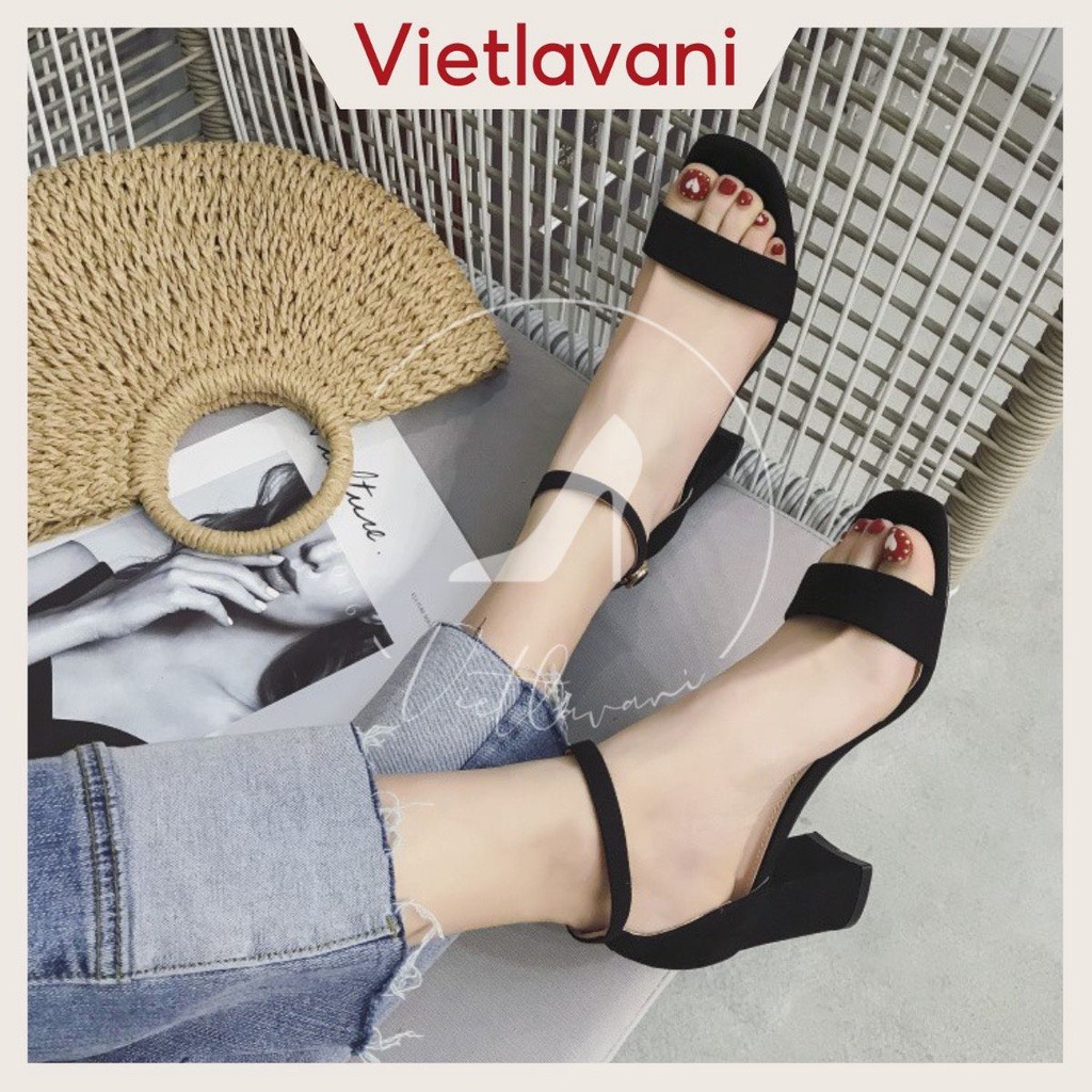 Sandal Kiểu Dáng Basic Cao 5Cm Thanh Lịch Mã LHMTS1