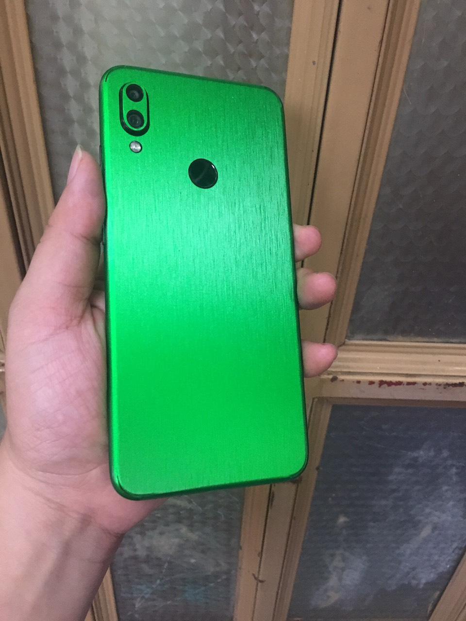 [HCM]Miếng dán skin Xiaomi redmi Note 7. có nhiều màu