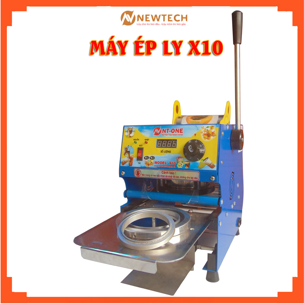 Máy ép ly Newtech X10 ép ly từ 400-1000ml