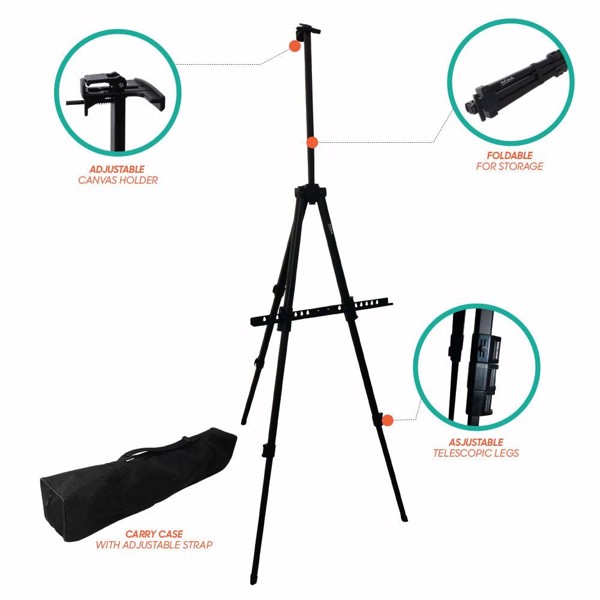 [HCM]GIÁ VẼ MONT MARTE ARTISTS TRIPOD EASEL