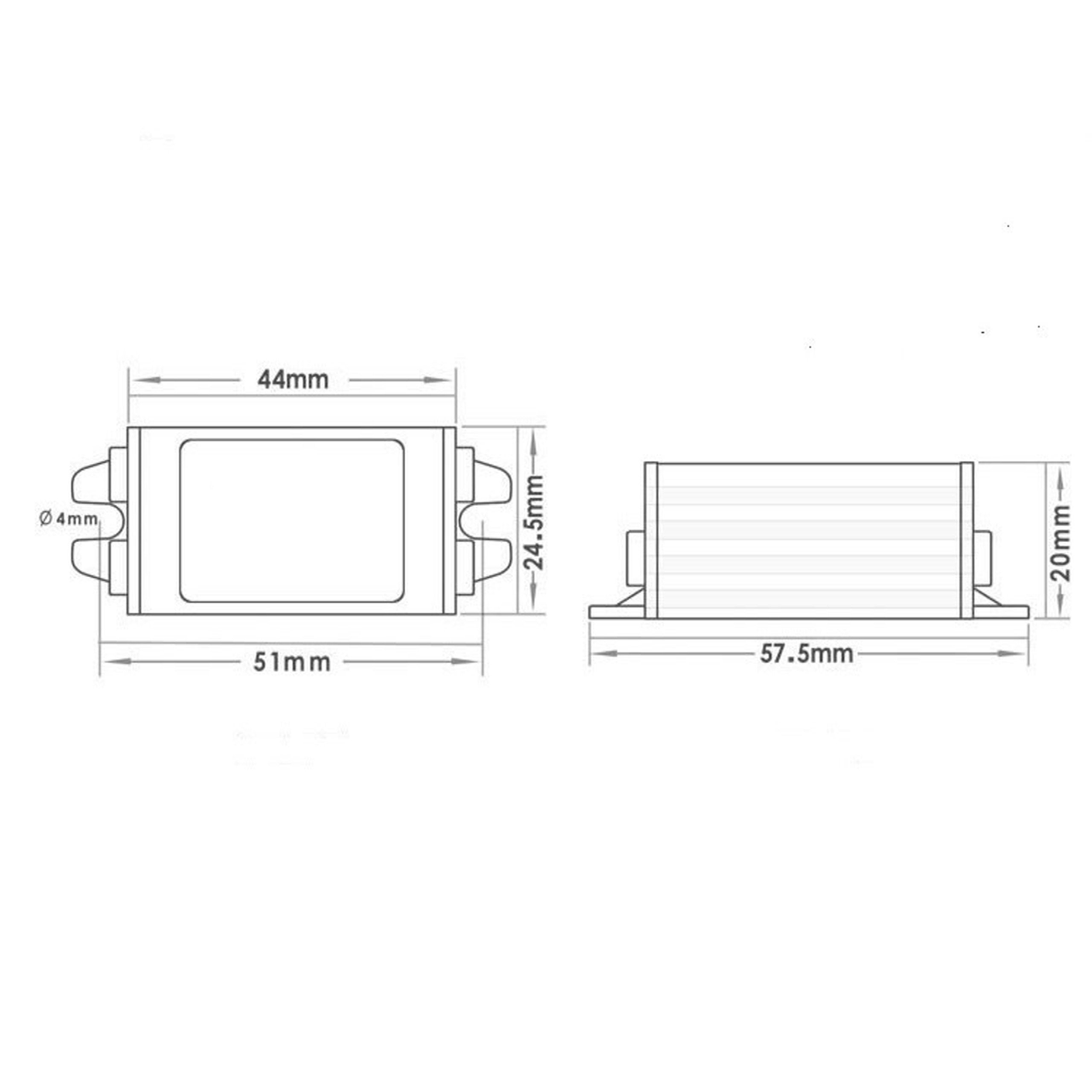 Bộ mạch hạ áp 48v xuống 12v 3a 36w