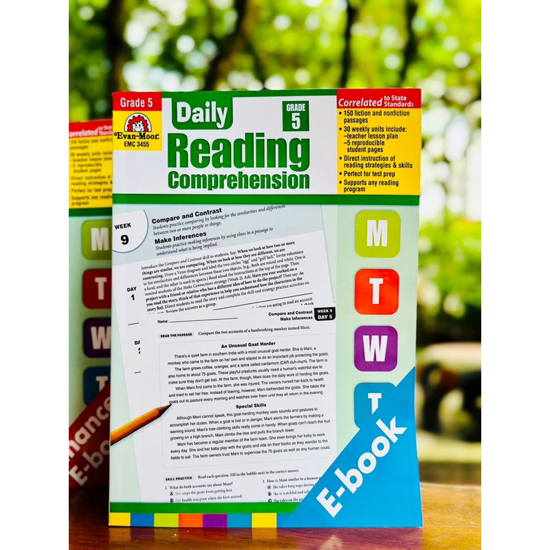 Bộ sách Daily reading comprehension Level 1-8