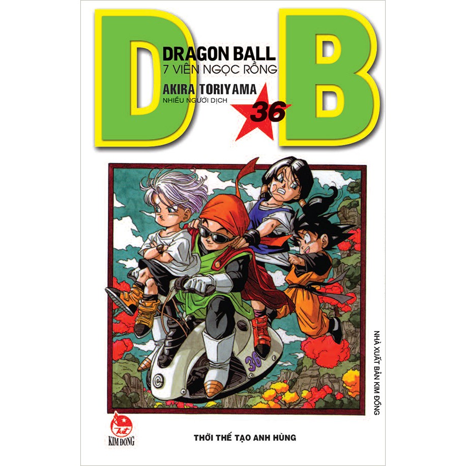 Truyện tranh Dragon Ball - Tập 36 - Truyện 7 viên ngọc rồng - NXB Kim Đồng