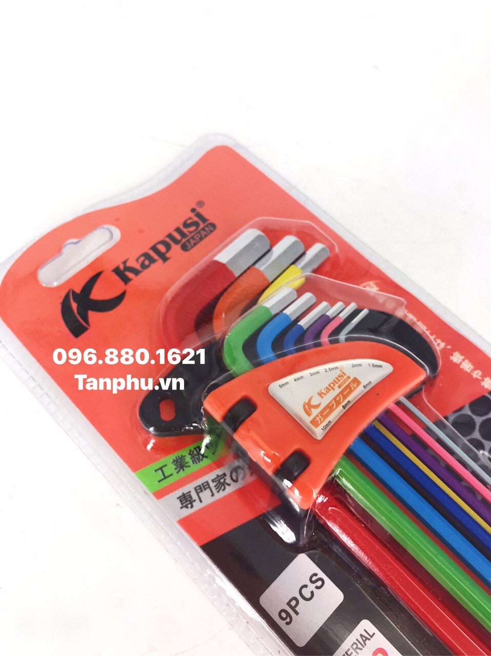 [HCM]BỘ LỤC GIÁC BI 7 MÀU KAPUSI