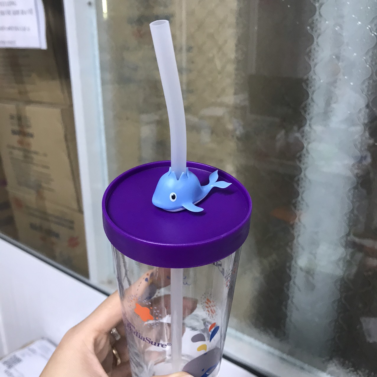 Ly Thủy Tinh chia vạch Luminarc 425ml - Quà tặng của Pediasure.